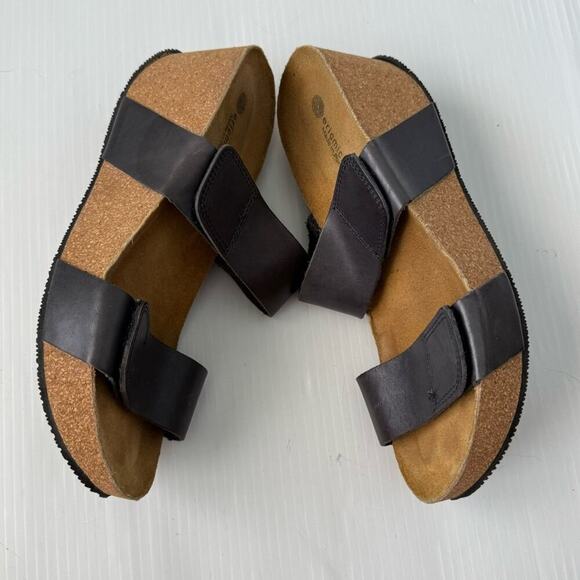 Eric Michael lilly Women's Sandal cork wedge platform women’s size 41 / 10.5-11 - Picture 3 of 10